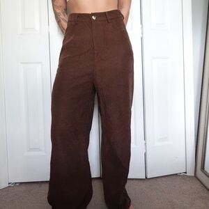 Brown Long Pants